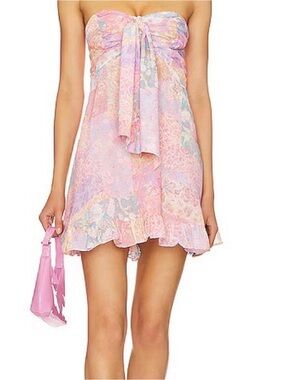 For Love and Lemons Tegan Mini Dress